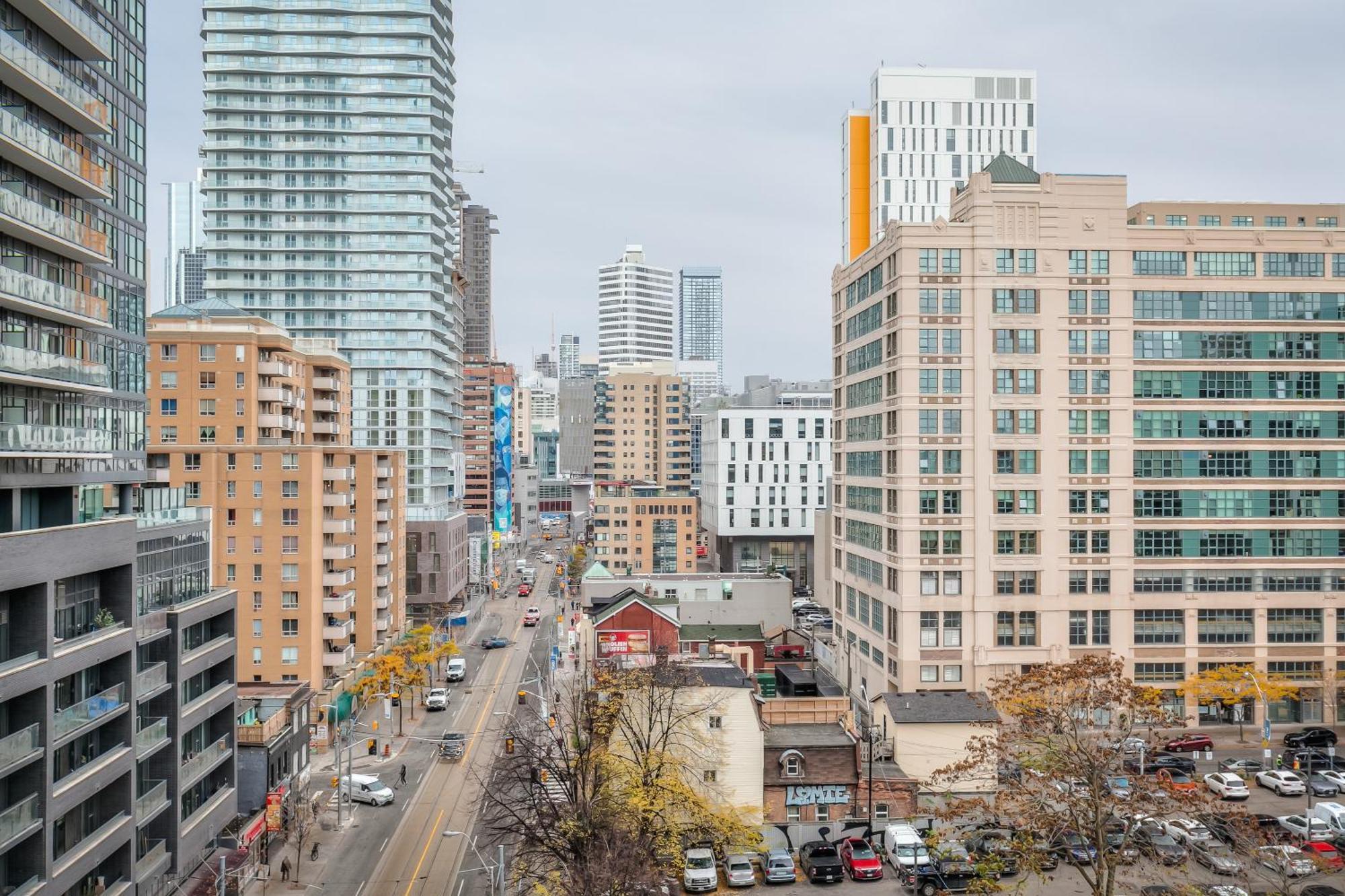 Panorama Suites Downtown โตรอนโต ภายนอก รูปภาพ